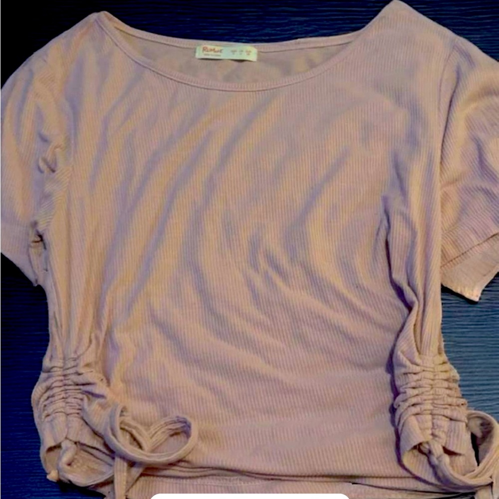 Shein cropped tee